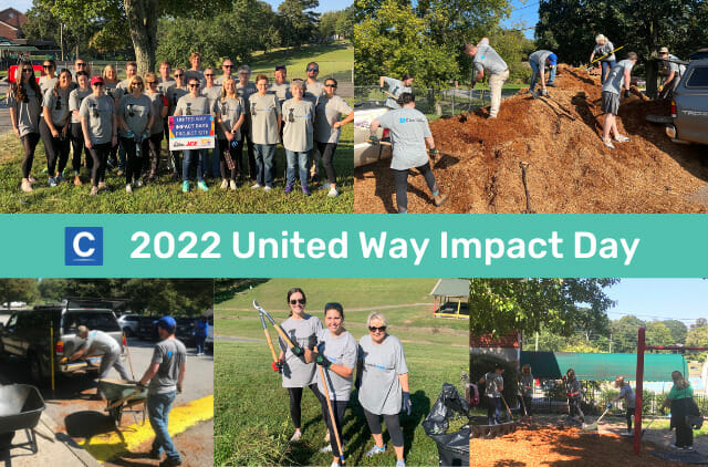 Media item displaying Chambliss Team Spends United Way ‘Impact Day’ Serving Chambliss Center for Children