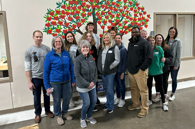 Media item displaying Chambliss Team Spends 2023 MLK Day of Service Serving the Chattanooga Area Food Bank and Chambliss Center for Children